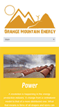 Mobile Screenshot of orangemountainenergy.com